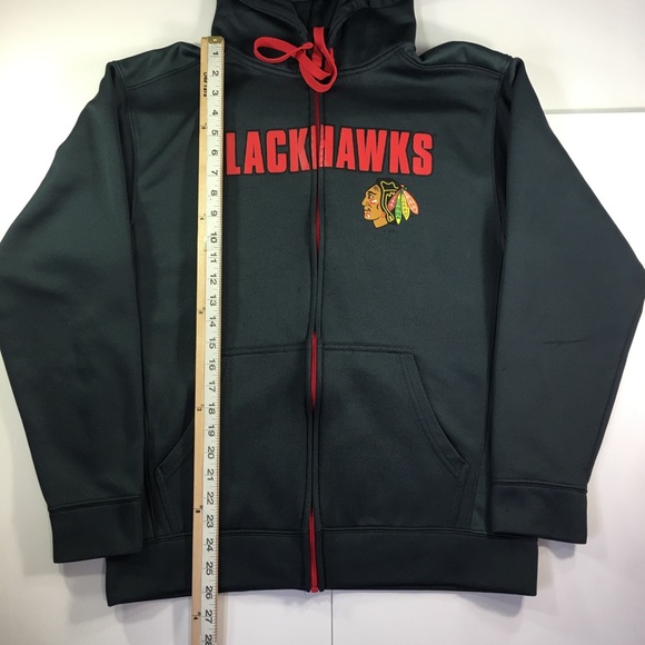 Chicago Blackhawks Full Zip Hoodie - Picture 3 of 6